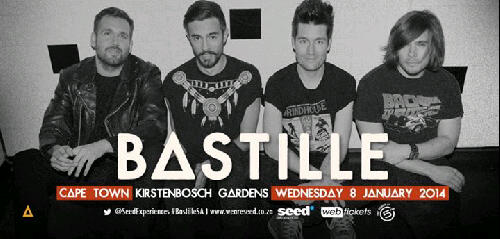 Bastille Will Perform In Cape Town and Joburg in January 2014